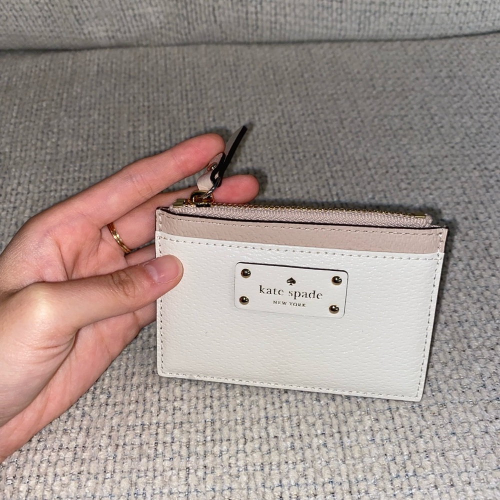 Kate Spade small, compact, minimalist card holder/wallet